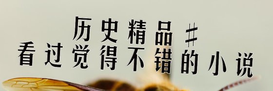 历史精品#看过觉得不错的小说